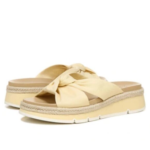 NATURALIZER Dayana Platform Slide Sandal In Pale Honey - Picture 7 of 7